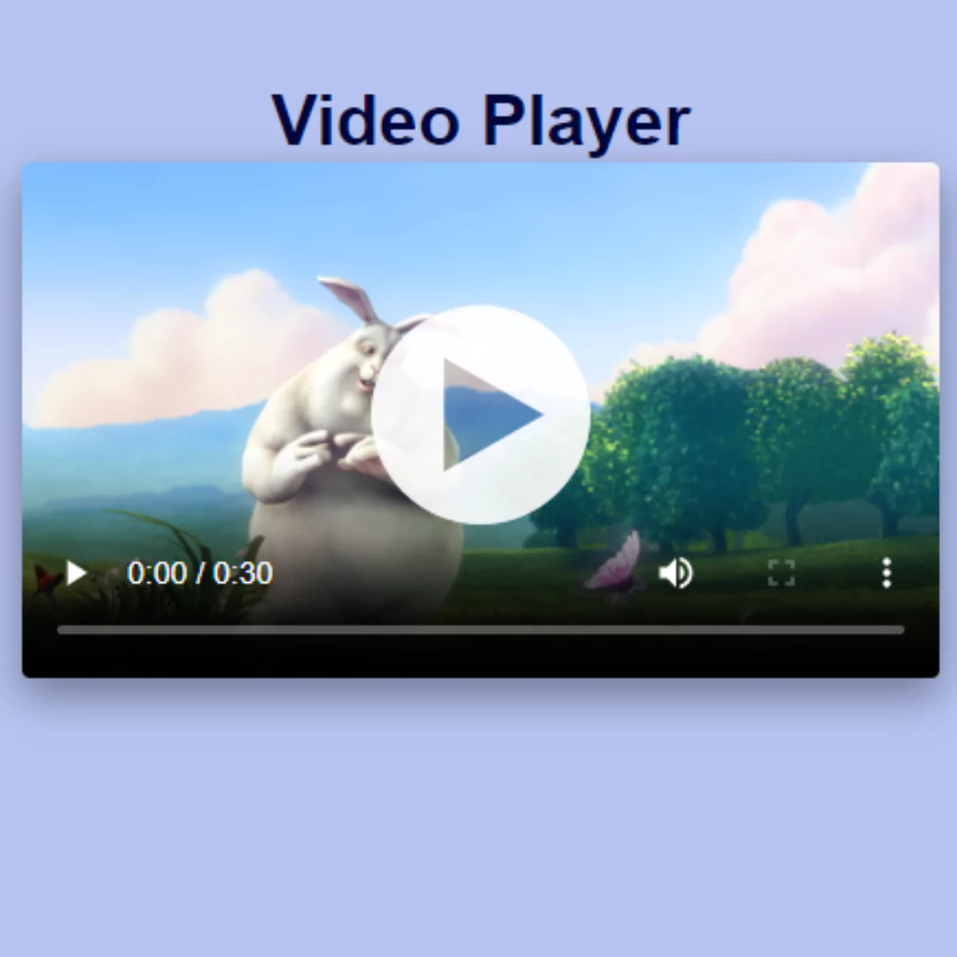 Build Your Own HTML5 Video Player with HTML, CSS, and JavaScript.webp